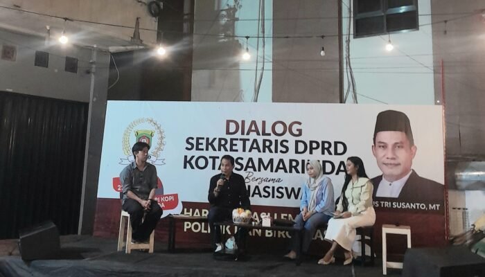 Sekwan Samarinda Gelar Dialog Bersama Aktivis Mahasiswa, Harmonisasi Lembaga Birokrasi Dan Politik