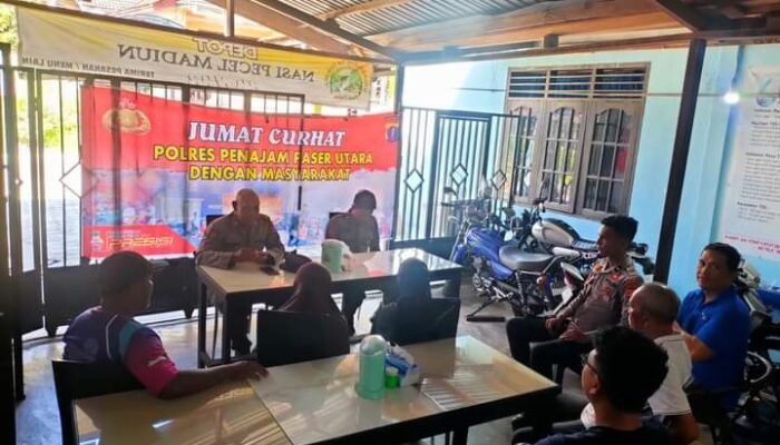 Polres Penajam Paser Utara Gelar Jumat Curhat Untuk Dengar Aspirasi Dan Sosialisasi Pilkada 2024