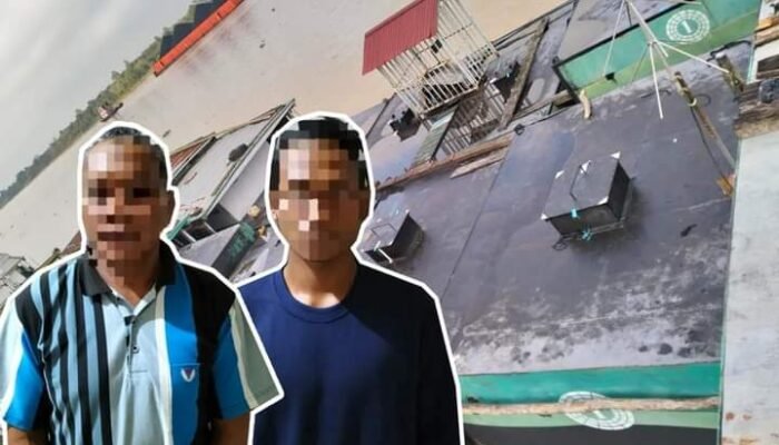 Polsek Muara Kaman Ungkap Penggelapan 3 Ton Minyak Sawit Mentah Di Sungai Mahakam