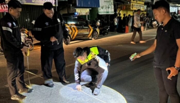 Seorang Driver Ojol Tewas Usai Ditabrak Oleh Pemotor Remaja di Jalan Cendana