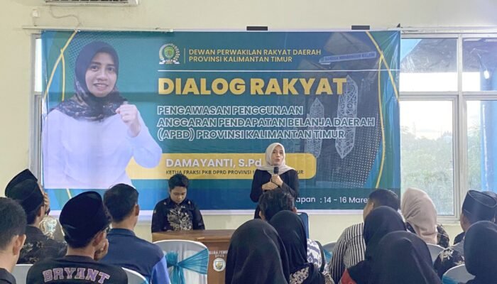 Damayanti, S.pd Gelar Dialog Rakyat, Pengawasan Penggunaan APBD Kaltim
