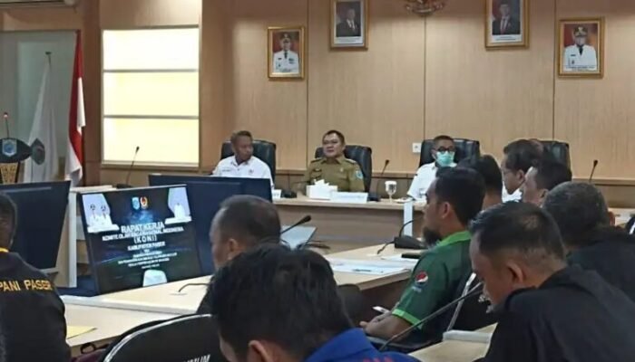 Jelang Porpov 2026. KONI Kaltim Apresiasi Pemkab Paser Sebagai Tuan Rumah