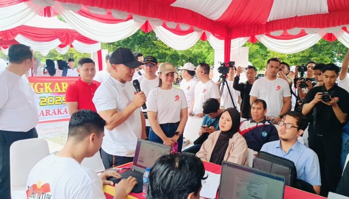 Peringati HUT Bhayangkara ke-79, Polda Kaltim Gelar CFD dan Layanan Publik Di Balikpapan