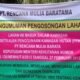 Petani Sawit Di Kaltim Diancam Penggusuran, Perusahaan Pasang Spanduk Ultimatum