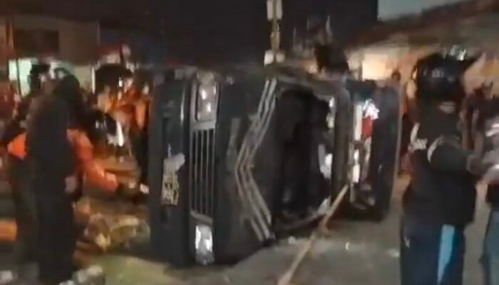 Dua Driver Ojol jadi Tersangka Perusakan Mobil Polisi di Sleman