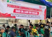 Peduli Terhadap Pekerja Informal, Anggota DPRD Samarinda Sani Bin Husain Beri Jaminan Keselamatan Kerja untuk Ojek Online
