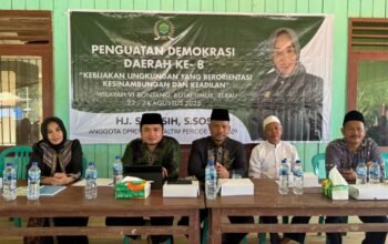 Sulasih Ajak Masyarakat Bengalon Perkuat Demokrasi dengan Kebijakan Lingkungan Berkeadilan