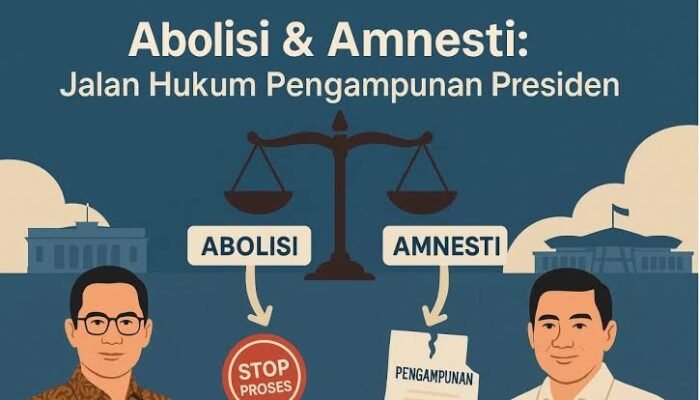 Memahami Kedua Konsep Hukum. Apa itu Abolisi dan Amnesti? Sama-Sama Pengampunan Hukum Tapi Beda
