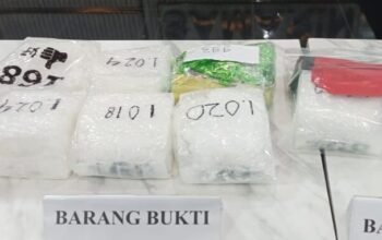 Polresta Samarinda Bongkar Jaringan Narkoba Antar provinsi, 7,1 Kg Sabu Disita
