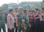 Kunker Wapres RI ke IKN, TNI-Polri Gelar Apel Kesiapan Pasukan Pengamanan di Ibukota Nusantara