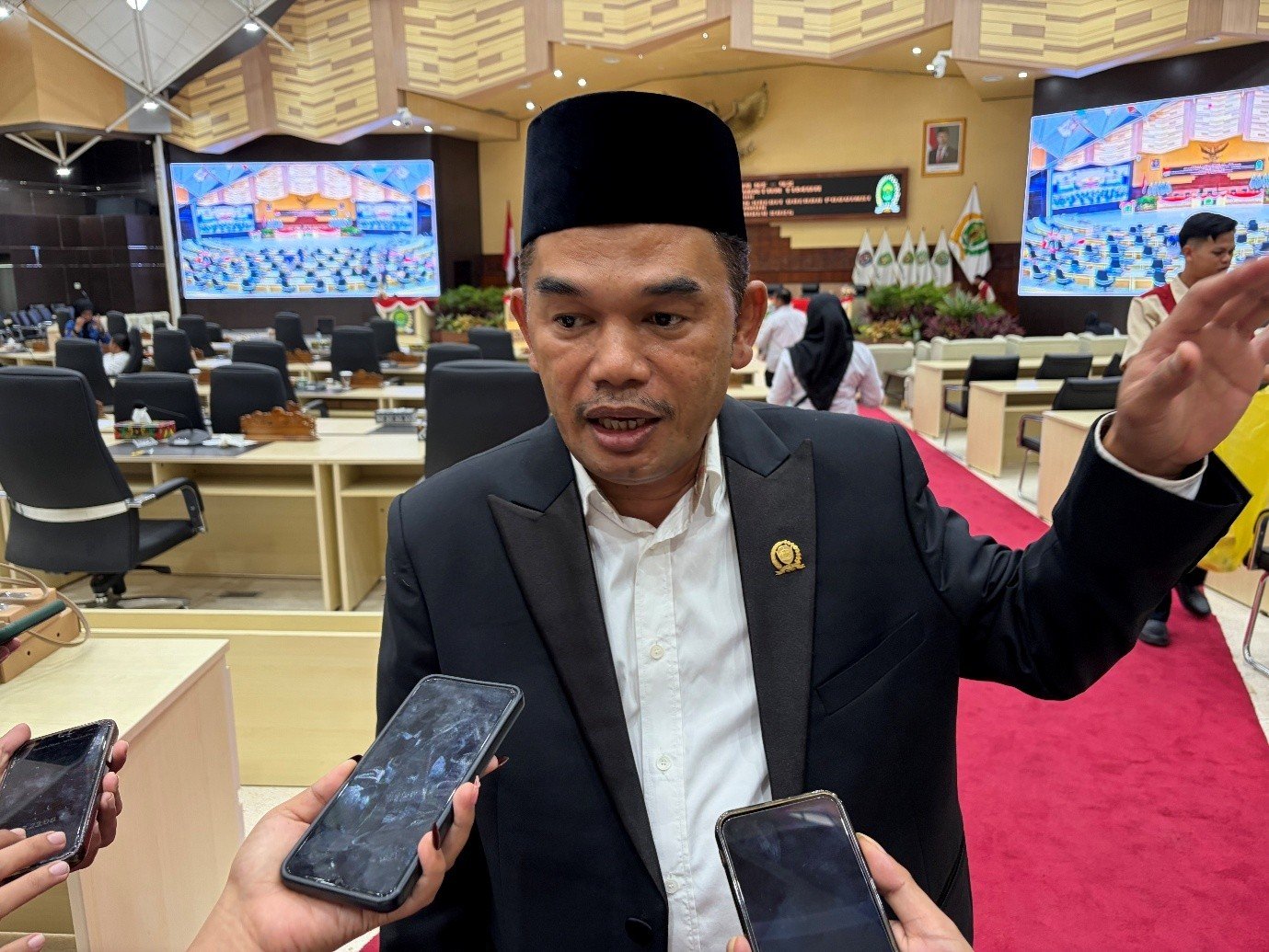Ketua DPRD Kaltim, Hasunddin Mas’ud