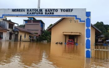 Luapan Sungai Belayan Rendam 18 Desa di Tabang, Ribuan Warga Terdampak Banjir