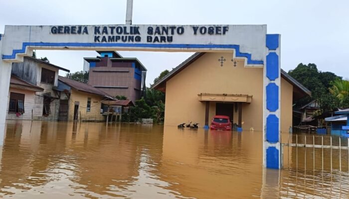 Luapan Sungai Belayan Rendam 18 Desa di Tabang, Ribuan Warga Terdampak Banjir