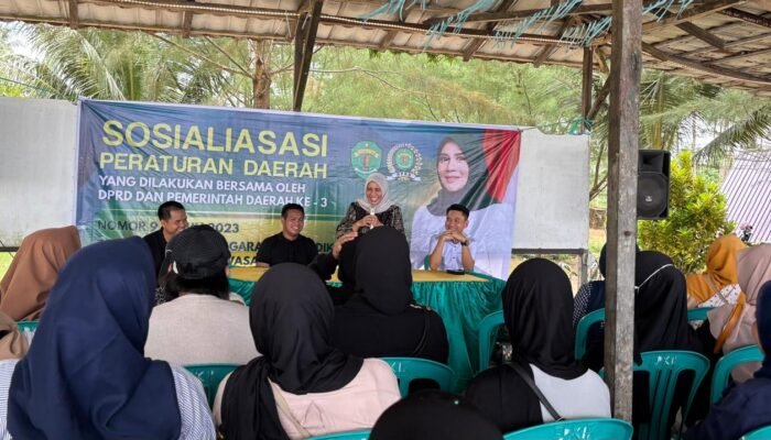 Damayanti Sosialisasikan Perda Penyelenggaraan Pendidikan Pancasila dan Wawasan Kebangsaan