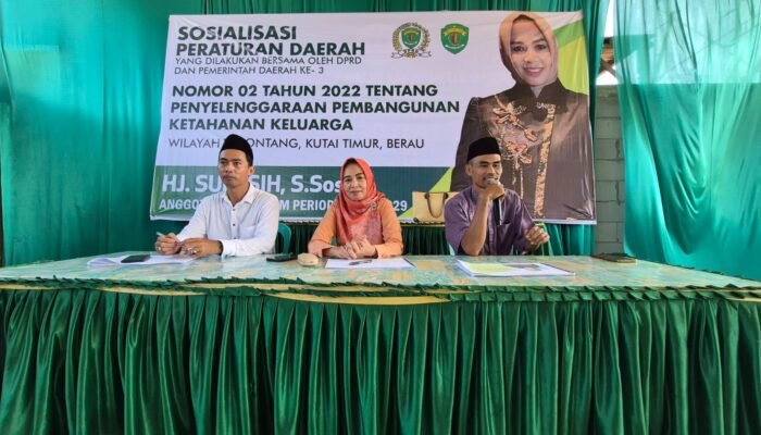 Anggota DPRD Kaltim Sulasih Gelar Sosperda tentang Pembangunan Ketahanan Keluarga di Sangatta Utara