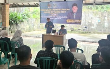 DPR RI | Syafruddin Sosialisasi UU Perlindungan dan Pengelolaan Lingkungan Hidup