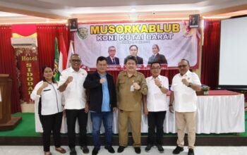 Alsiyus Resmi Terpilih Secara Aklamasi Sebagai Ketua Umum KONI Kutai Barat 2025-2029