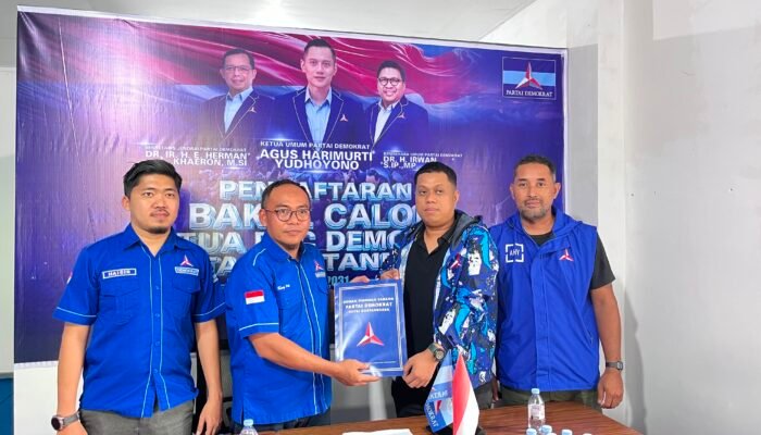 Amirullah Kembalikan Berkas Pendaftaran, Siap Maju Calon Ketua DPC Demokrat Kukar
