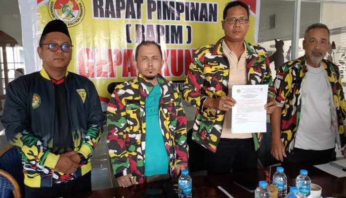 Hasil Rapim PB Gerakan Putra Asli Kalimantan: Hidayat Ditunjuk sebagai Plt Ketua