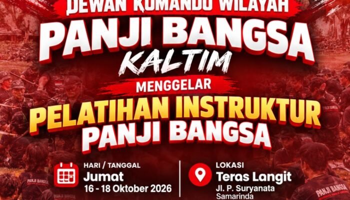 Panji Bangsa Kaltim Gelar Pendidikan Instruktur, Perkuat Karakter dan Sumber Daya Kader